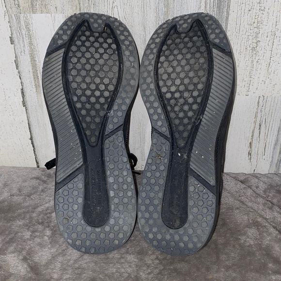 1114 Skechers Carbon Nano Black Steel Toe Sneakers - Picture 7 of 9